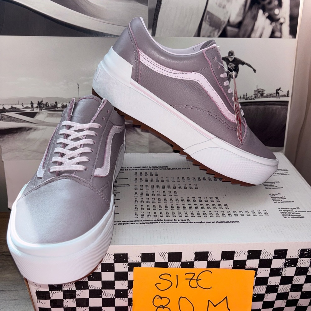 Vans Old Skool Stacked sz 8.0 Men’s 9.5 Woman